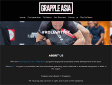 Tablet Screenshot of grappleasia.com